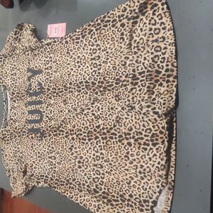 Juicy couture leopard print sleepwear or dress